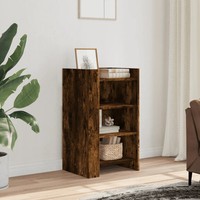 Sideboard RäUchereiche 45X35X75 Cm Holzwerkstoff FüR Wohnzimmer