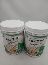 Lot of 2 Glucerna Hunger Smart Powder, Classic Vanilla, 22.3 ounce each