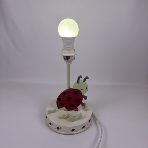 Adorable KidsLine Kids Line Ladybug Childrens Lamp 11" Nursery Light