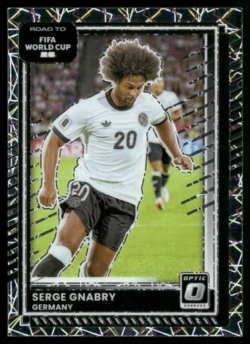2025-26 Donruss World Cup Serge Gnabry #38 Optic Silver Velocity Germany