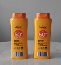 2 x 200ml Lacura SPF50+ Sun Lotion 36.23 per litre