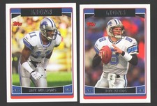 2006 Topps Football Team Set - DETROIT LIONS