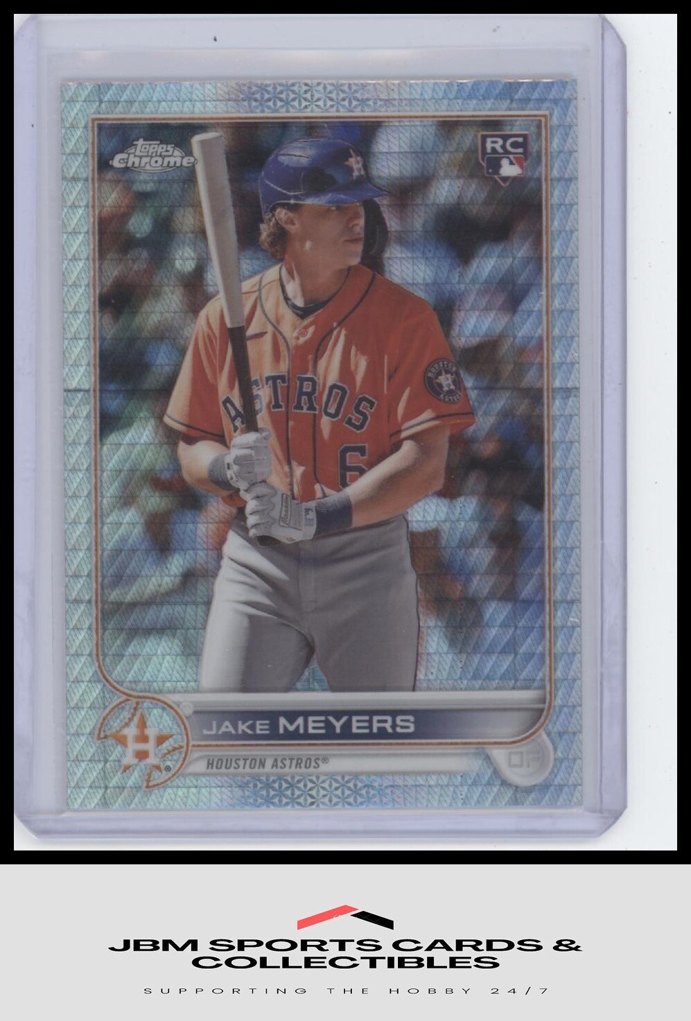 2022 Topps Chrome Sonic #114 Jake Meyers Prism Refractor