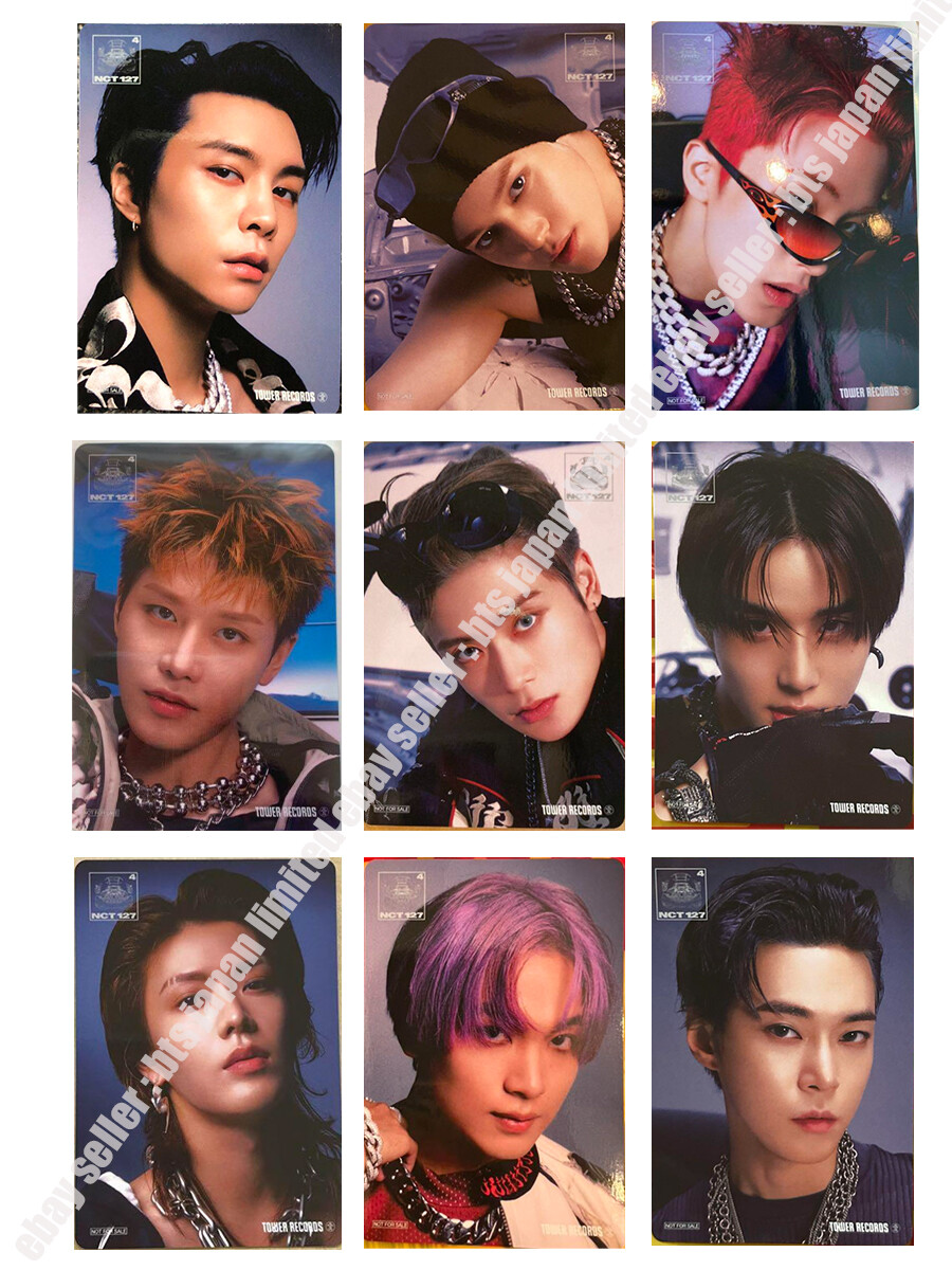 NCT127 2 Baddies Tower records Limited Official Photo card POB NCT