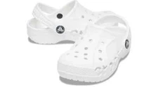 Crocs Kids Baya Clogs Girl's size c13 #207013-100 Classic White New with Tags!