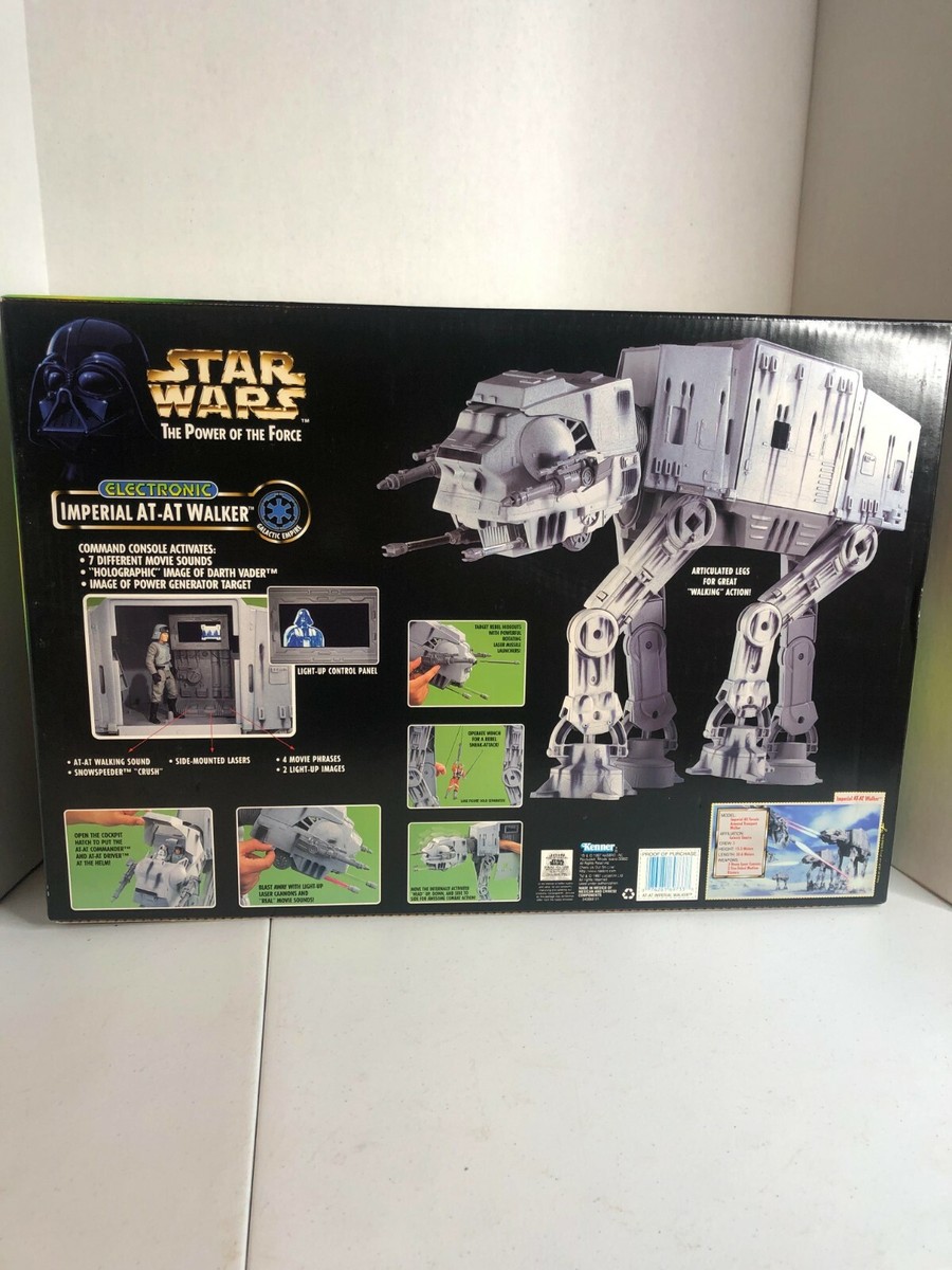1997 Kenner Star Wars Electronic Imperial AT-AT Walker NIB Sealed
