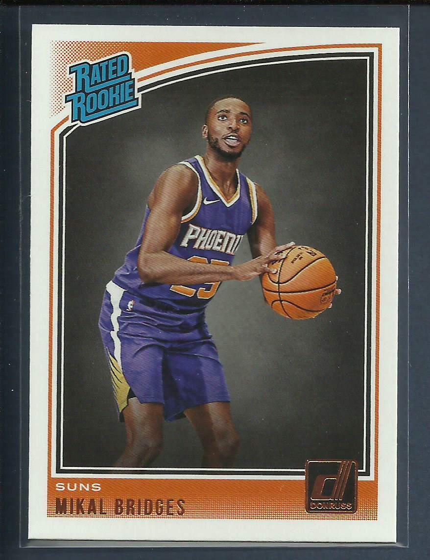 Mikal Bridges RC 2018-19 Panini Donruss Rated Rookie Card