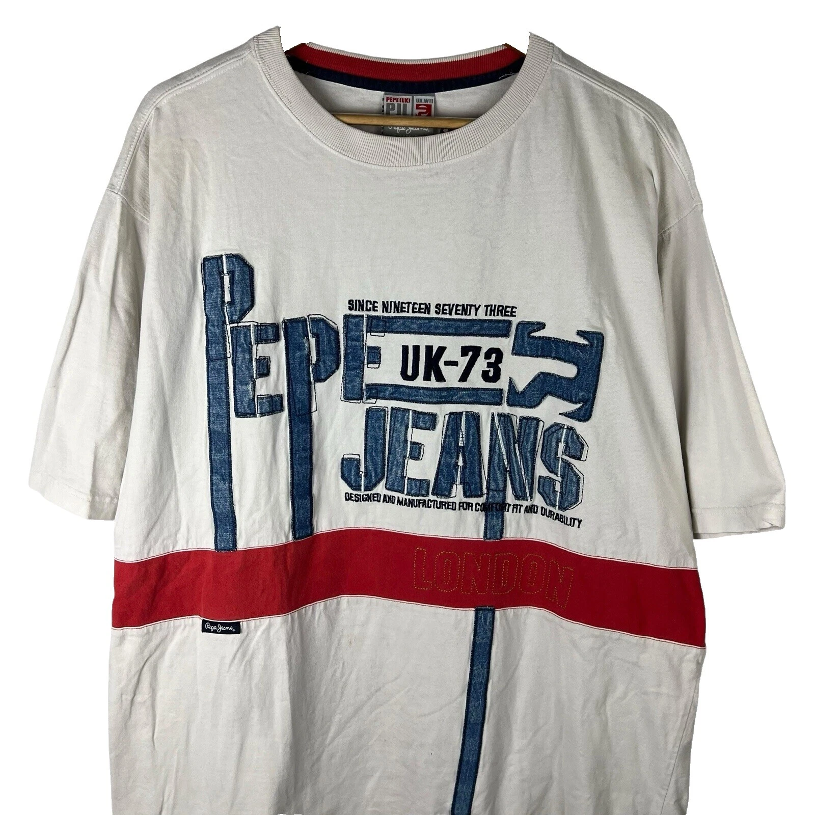 Ropa de tamaño regular Pepe Jeans blanco para hombres