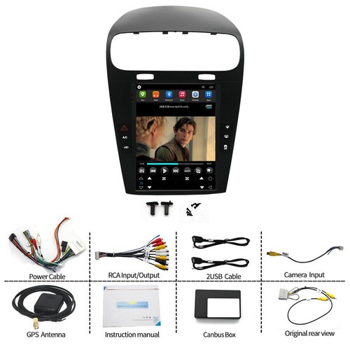 für Fiat Freemont 2012-2020 Android 12 Touchscreen Autoradio CarPlay BT Navi GPS - Bild 18 von 19