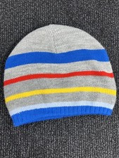 The Children s Place Beanie Hat Size M /M Multicolor Stripped Kids