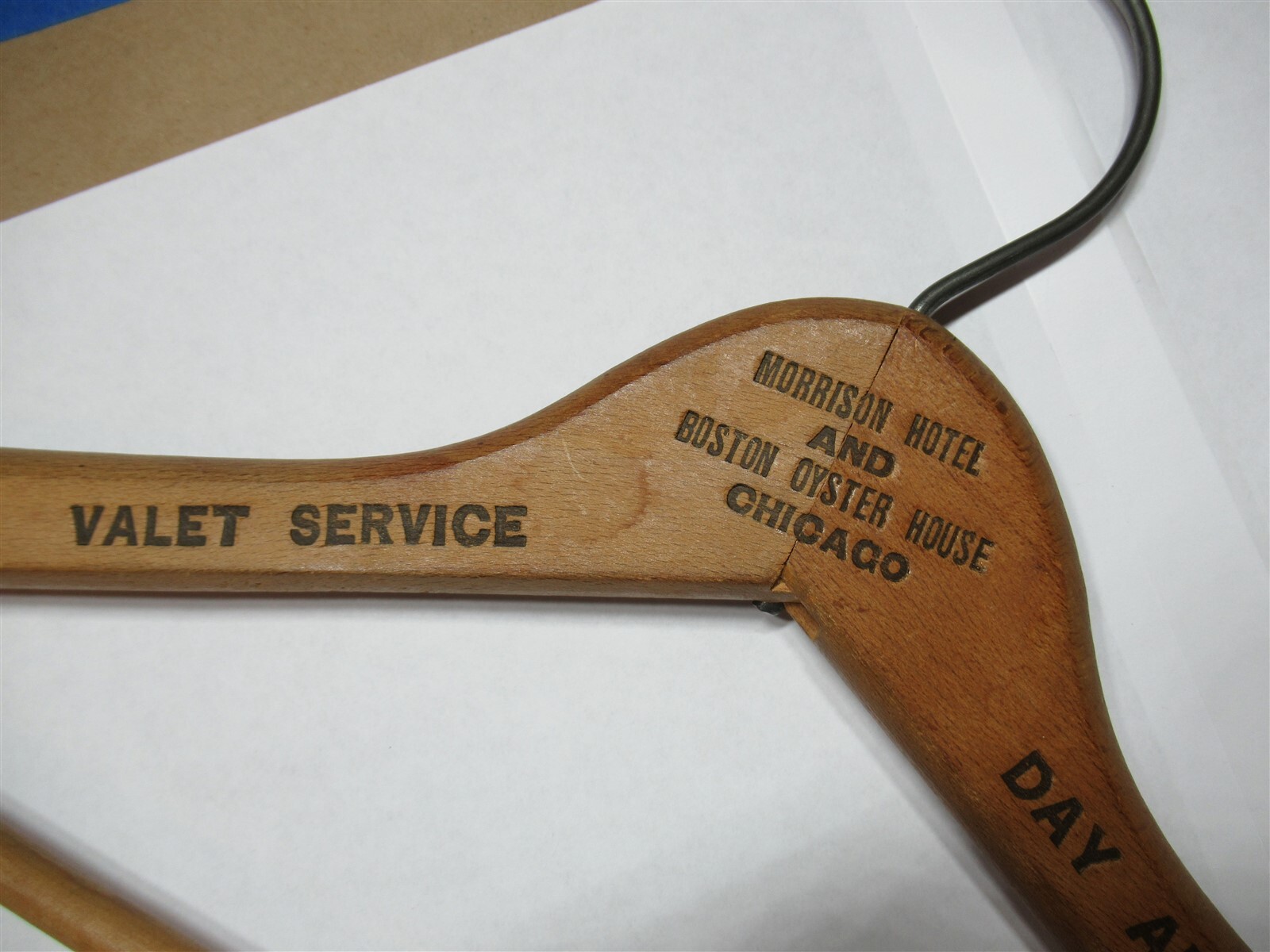 Morrison Hotel Boston Oyster House Chicago Vintage wo… Gem