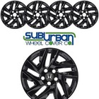 2015-2016 Honda CR-V EX & EX-L # 7645-GB 17" GLOSS BLACK Wheel Skins NEW SET/4