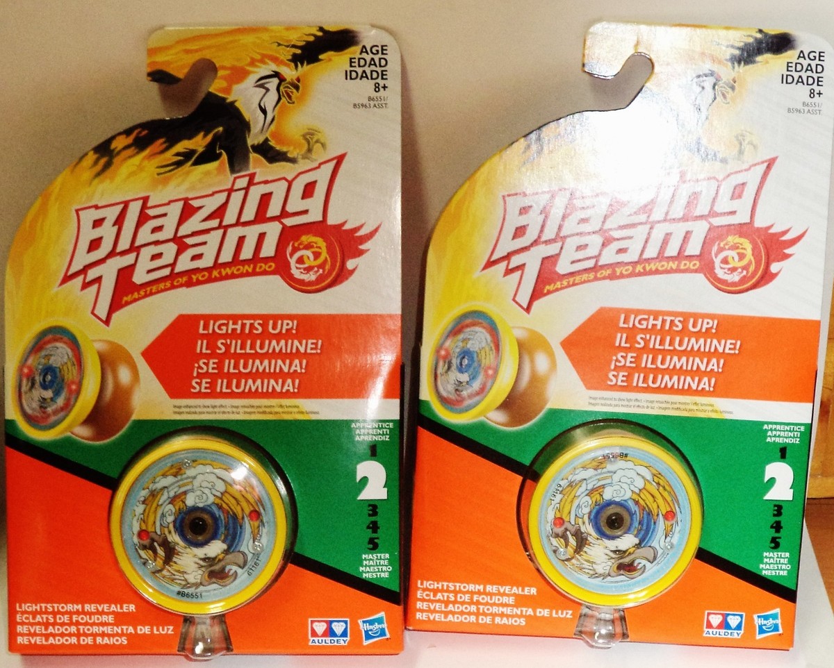 BLAZING TEAM Master Of Yo Kwon Do Lights Up Yo Yo LIGHT STORM YELLOW  EAGLE