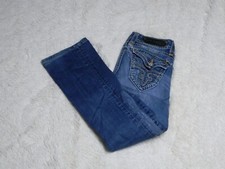 Rock Revival Patti Boot Women's Jeans Size 26 Light Wash Blue FREE S H