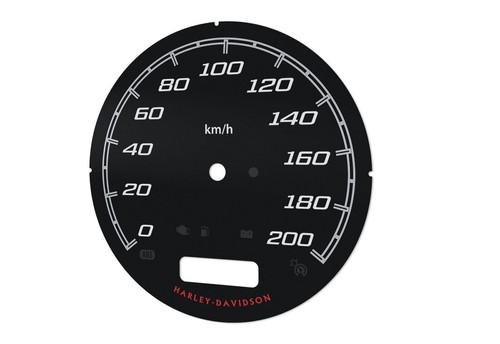 Harley-Davidson Road King - Speedometer dials MPH to KM/H Gauges - Picture 5 of 10