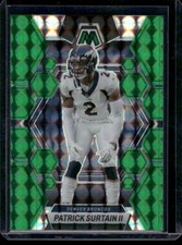 2023 Panini Mosaic #69 Patrick Surtain II Green Mosaic