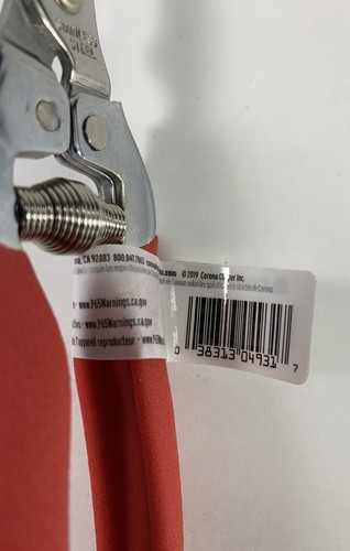 Corona Long Straight Snips 1.75 In. Tempered Steel AG4930SS - Picture 7 of 7