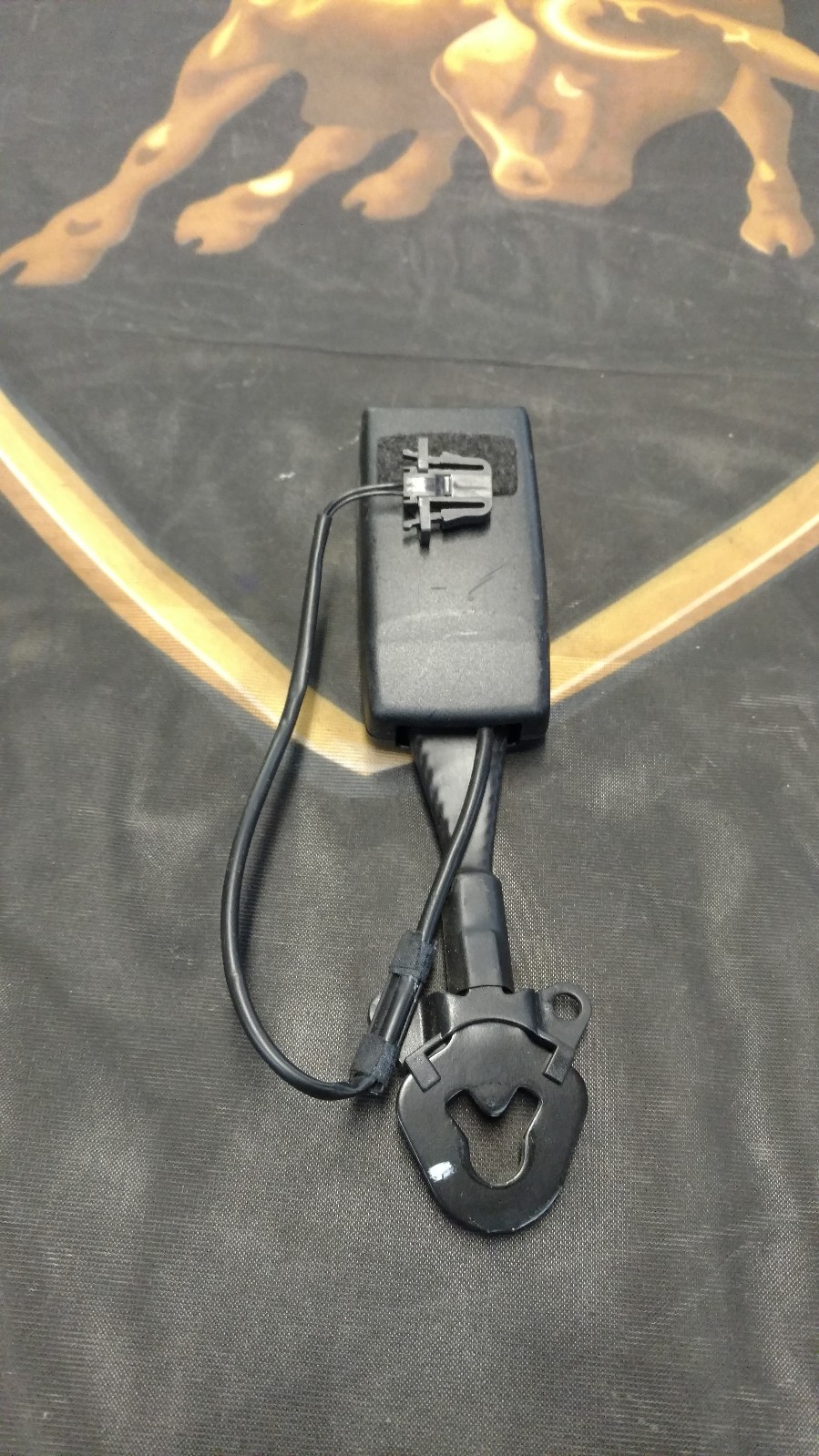 LAMBORGHINI AUDI AVENTADOR DRIVER SEAT BELT BUCKLE OEM 4L0857755K