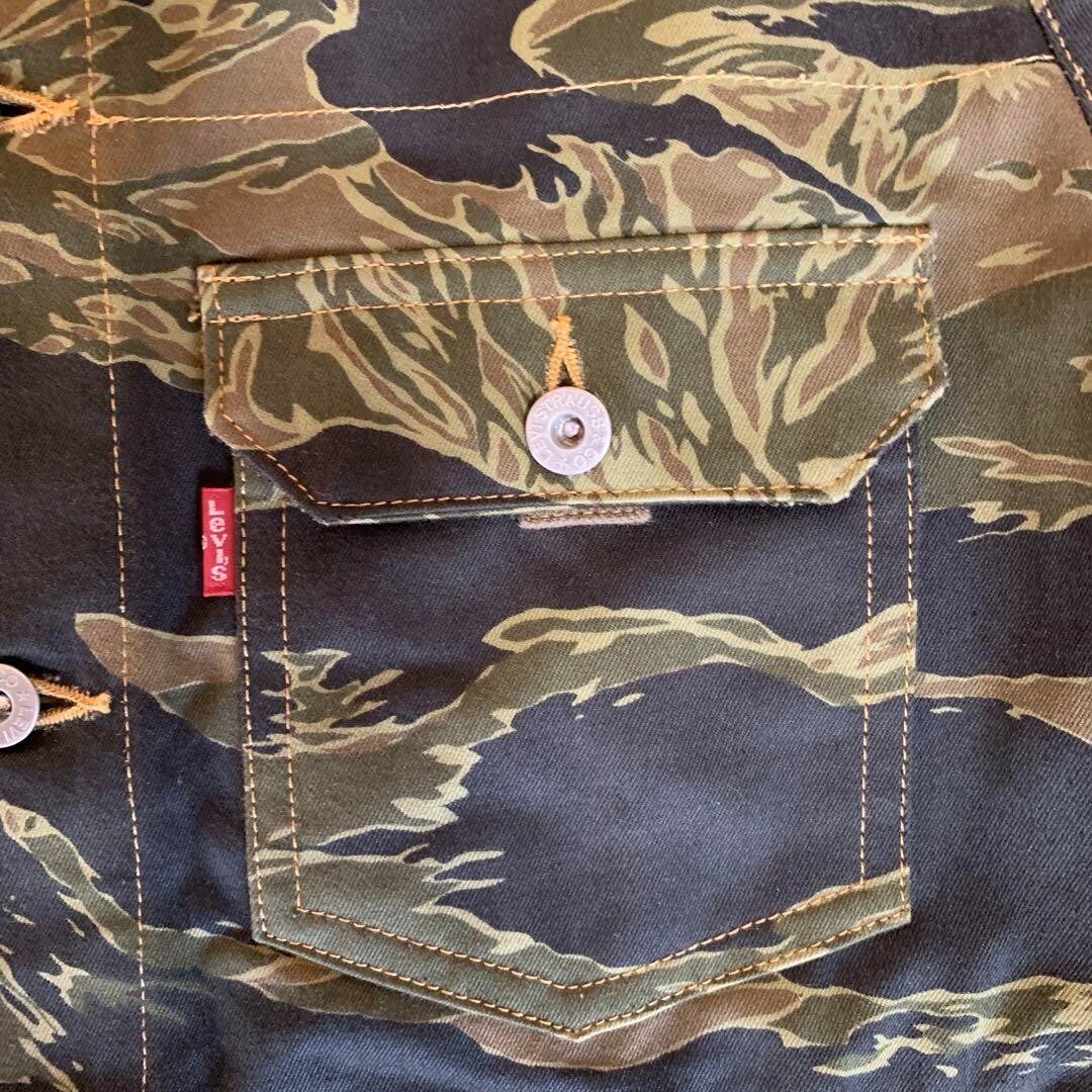 Junya Watanabe Comme Des Garcons Man Levi's Jacket Camo M