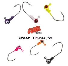 Arkie jig Painted Ball Head~colors Free Shipping (2 pks=20 jigs)