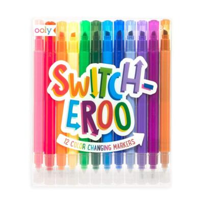 Ooly, Switch-eroo Double Sided Color Changing Markers, Drawing and Coloring Tool