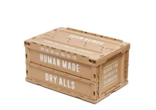 Human Made NIGO Container BEIGE 74L - Foldable Box - Brand New - AUTHENTIC