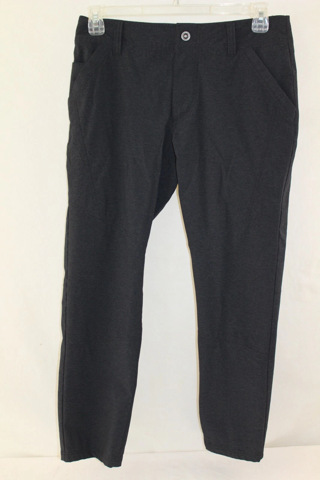 Kuhl Deceptr Mens 32x30 Grey Cargo Tapered Fit Casual Hiking Pants Actual 31x27