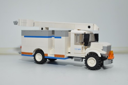 Power Substation Custom MOC Model Built with Bricks