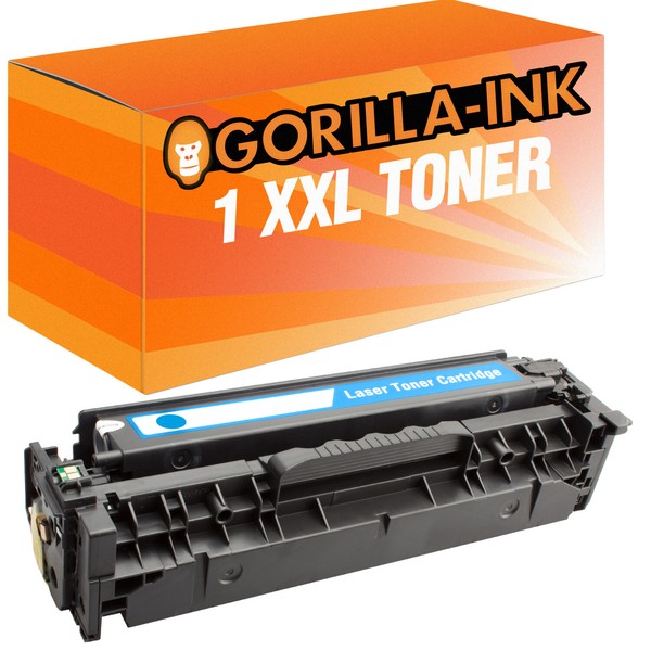 Toner Xl Cyan FüR Hp Color Laserjet CP2025 N CP2020 CM2320 N Nf Mfp CC531A 304A-image
