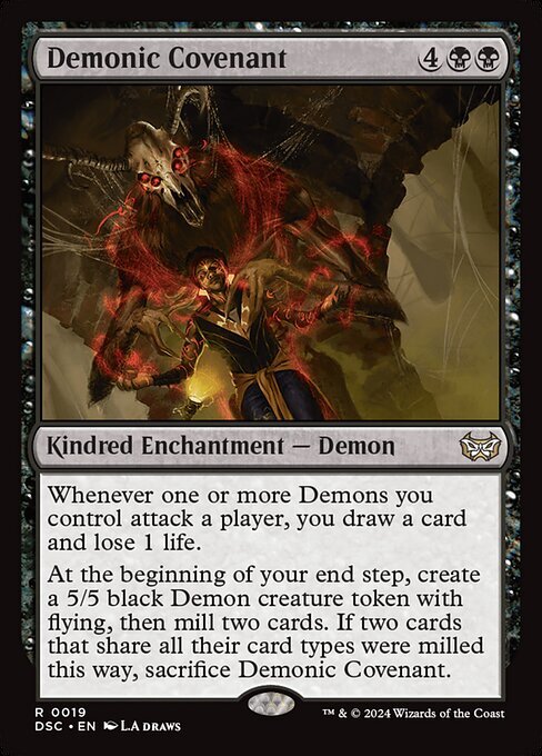 MTG - Demonic Covenant (19) - Commander: Duskmourn - Near Mint | eBay