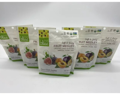 Fruit Bliss - Organic Fruit Medley - Fruit Medley - Case of 6 - 5 oz.