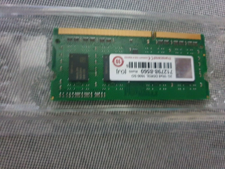 TRANSCEND 2G  DDR3 RAM 1600 MEMORY  - Image 2 of 3