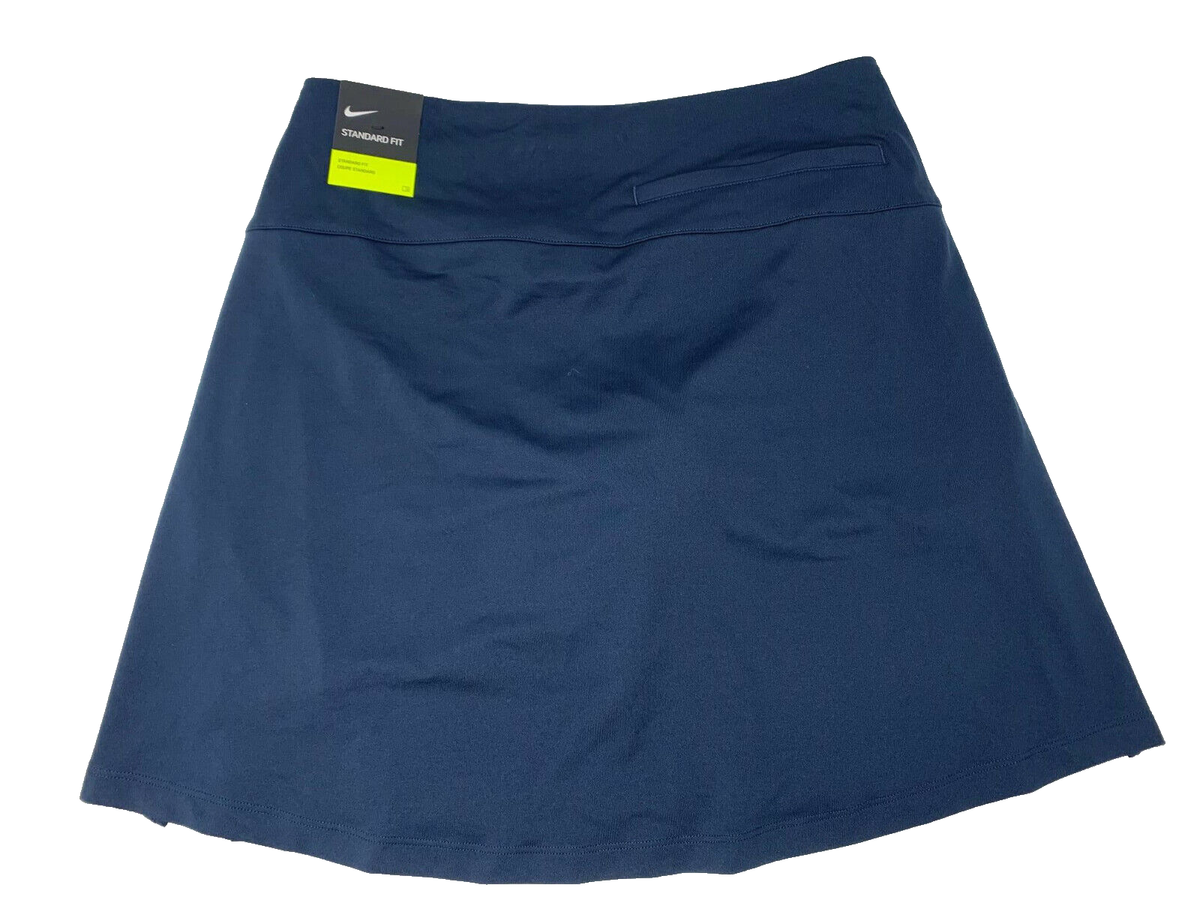 NEW! NIKE [S] Women's Victory DRY Golf/Tennis Skirt-Obsidian