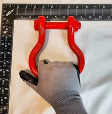 HEAVY DUTY RECOVERY SLING ANCHOR SHACKLE Clevis Bolt Pin 3/4" 20,000lbs 10 TON 