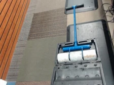 *LOCAL ONLY* Crain Vinyl Floor Covering Roller 75 Pounds With Case o (LP2126788)