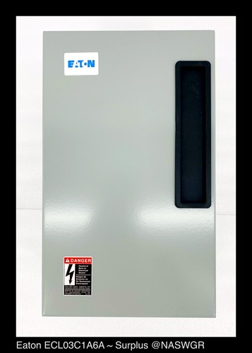 Contacteur Magnétique Eaton ECL03C1A9A - 120V, 30A, 9 Pôles - Neuf (boîte Ouverte)