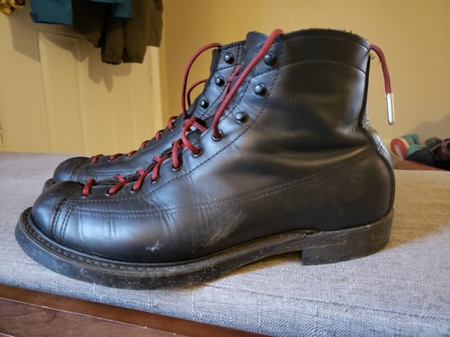 red wing lineman black