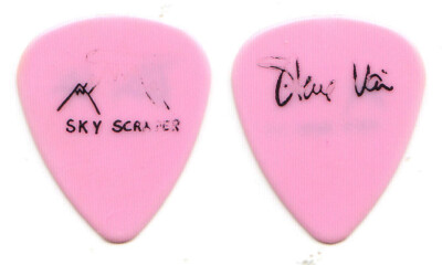 Steve Vai Guitar Pick from the DLR Band Sky Scraper 1988 Tour with