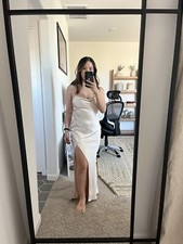 Champagne satin Dress