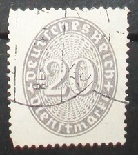 N°88 STAMP DEUTSCHES REICH DIENSTMARKE 1930/36 CANCELED  Aus