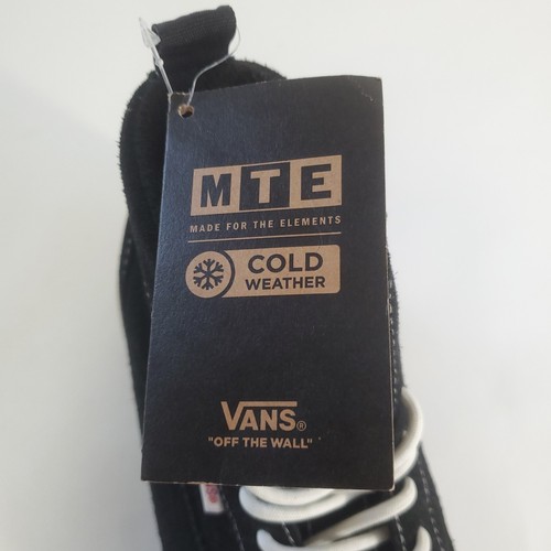 Vans MTE-1 High Black Suede White Stitch Brown Gum 721454 Womens 6.5 Mens Size 5 - Picture 13 of 17