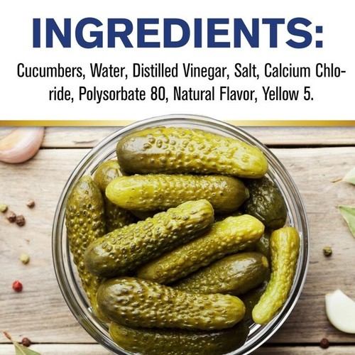 Vlasic Kosher Dill Baby Whole Pickles - Crunchy Snack ( Pack of 6 ) 24 oz Jars - Picture 8 of 24