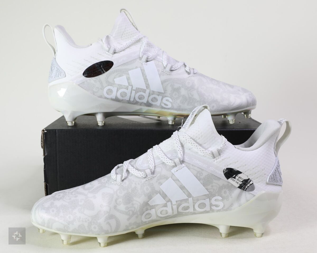 Adidas Adizero Young King New Reign White Football Cleats Adidas Adizero Young King New Reign White Football Cleats