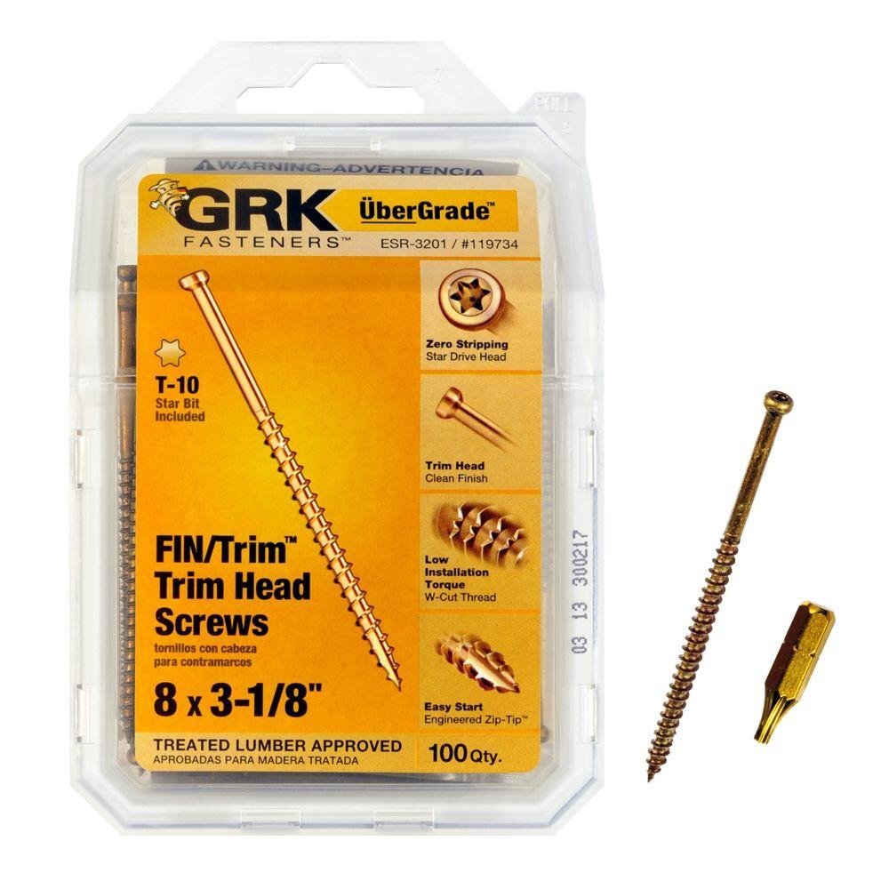 GRK Fasteners #8 x 3-1/8