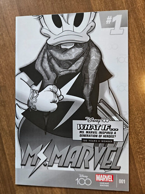 The Amazing Spider-Man #33 Variant Edition-Disney 100 'ms. Marvel'-Giada...