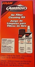 Fram Airhog Air Hog Kit Air Filter Cleaning Recharge Kit 2 Piece Kn Compatible