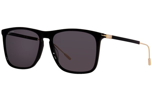 GUCCI Sunglasses -- GLD BLK Men's gg0204sk | eBay