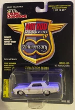 Racing Champions Hot Rod Magazine 1963 Plymouth