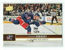 12-13 UD Upper Deck Update  Brandon Dubinsky  1/10  First Card  High Gloss