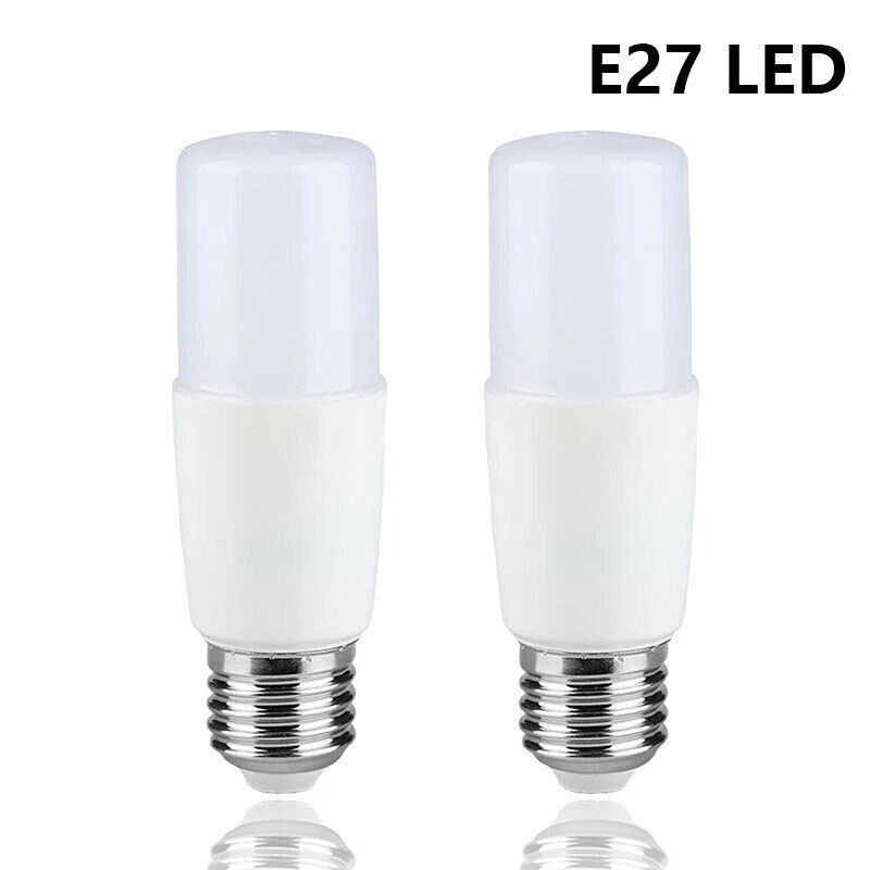 4X T37 LED tube bulb Stick 9W E27 cool white 6500K daylight - Image 2 of 4